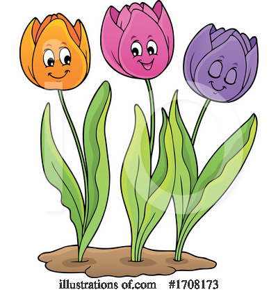 Tulip Clipart #1708173 by visekart