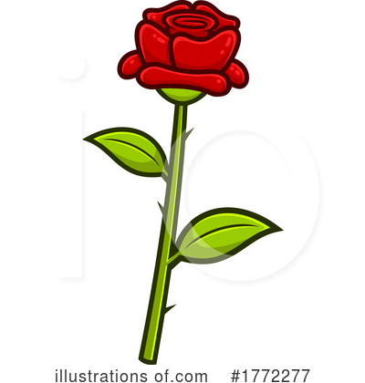 Roses Clipart #1772277 by Hit Toon