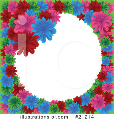 Royalty-Free (RF) Flowers Clipart Illustration by elaineitalia - Stock Sample #21214