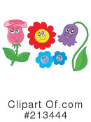 Flowers Clipart #213444 by visekart