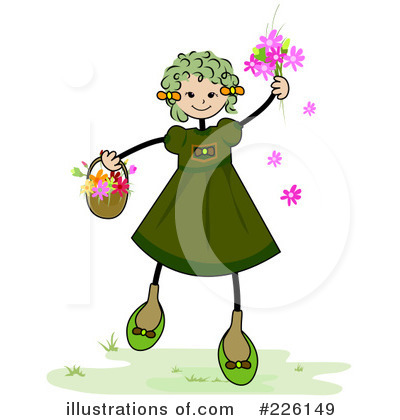 Royalty-Free (RF) Flowers Clipart Illustration by BNP Design Studio - Stock Sample #226149