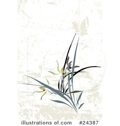 Royalty-Free (RF) Flowers Clipart Illustration by Eugene - Stock Sample #24387
