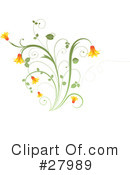Flowers Clipart #27989 by KJ Pargeter