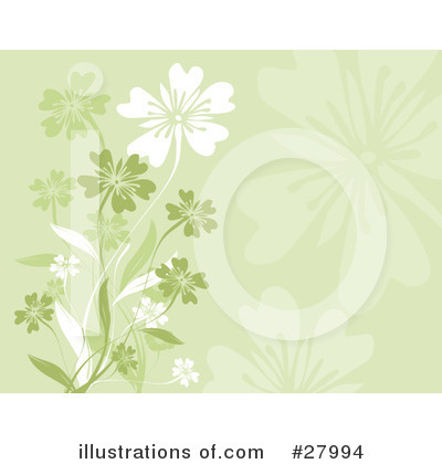 Royalty-Free (RF) Flowers Clipart Illustration by KJ Pargeter - Stock Sample #27994