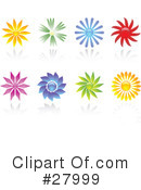 Flowers Clipart #27999 by KJ Pargeter