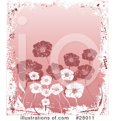 Royalty-Free (RF) Flowers Clipart Illustration by KJ Pargeter - Stock Sample #28011