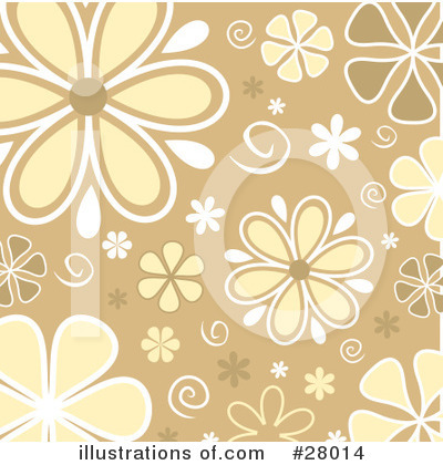 Royalty-Free (RF) Flowers Clipart Illustration by KJ Pargeter - Stock Sample #28014