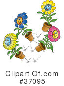 Flowers Clipart #37095 by Dennis Holmes Designs