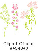 Flowers Clipart #434849 by Cherie Reve