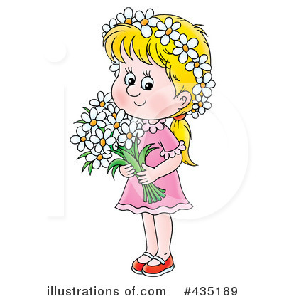 Royalty-Free (RF) Flowers Clipart Illustration by Alex Bannykh - Stock Sample #435189