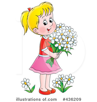 Royalty-Free (RF) Flowers Clipart Illustration by Alex Bannykh - Stock Sample #436209