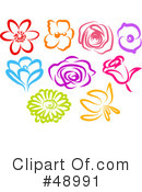 Flowers Clipart #48991 by Prawny
