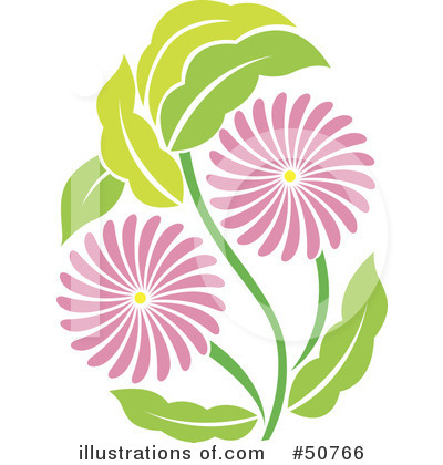 Royalty-Free (RF) Flowers Clipart Illustration by Cherie Reve - Stock Sample #50766