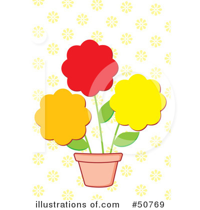 Royalty-Free (RF) Flowers Clipart Illustration by Cherie Reve - Stock Sample #50769