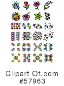 Flowers Clipart #57963 by NL shop