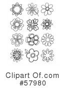 Flowers Clipart #57980 by NL shop