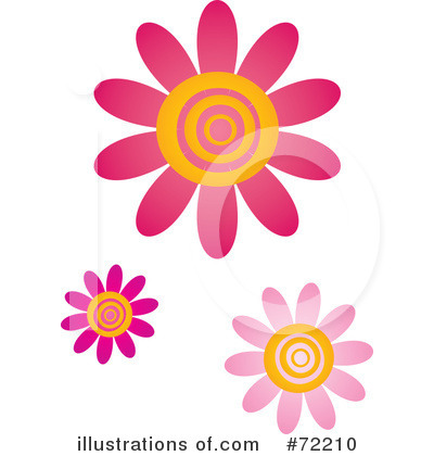 Royalty-Free (RF) Flowers Clipart Illustration by Rosie Piter - Stock Sample #72210