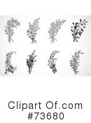 Flowers Clipart #73680 by BestVector