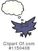 Flying Bat Clipart #1150408 by lineartestpilot