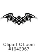 Flying Bat Clipart #1643967 by Morphart Creations