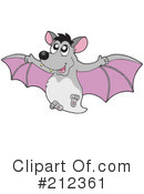 Flying Bat Clipart #212361 by visekart