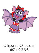 Flying Bat Clipart #212365 by visekart