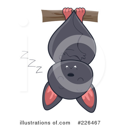 Royalty-Free (RF) Flying Bat Clipart Illustration by BNP Design Studio - Stock Sample #226467