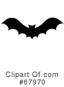 Flying Bats Clipart #67970 by Pams Clipart