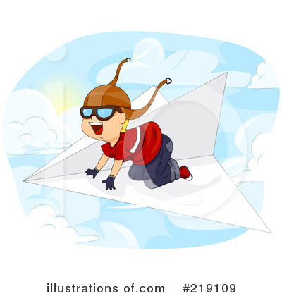 Royalty-Free (RF) Flying Clipart Illustration by BNP Design Studio - Stock Sample #219109