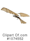 Flying Machine Clipart #1074552 by Leo Blanchette
