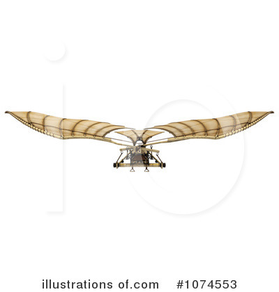 Flying Machine Clipart #1074553 by Leo Blanchette