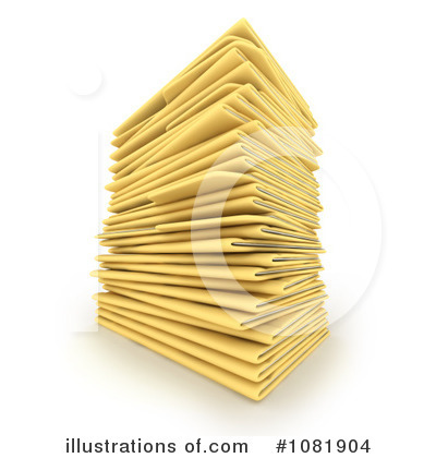 Royalty-Free (RF) Folder Clipart Illustration by BNP Design Studio - Stock Sample #1081904