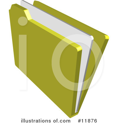 Royalty-Free (RF) Folder Clipart Illustration by AtStockIllustration - Stock Sample #11876