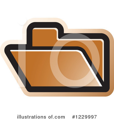 Royalty-Free (RF) Folder Clipart Illustration by Lal Perera - Stock Sample #1229997