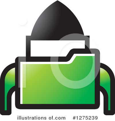 Royalty-Free (RF) Folder Clipart Illustration by Lal Perera - Stock Sample #1275239