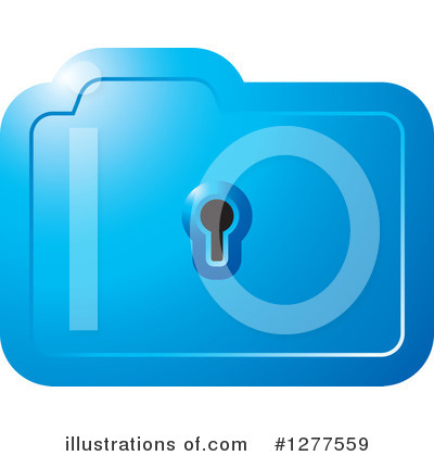 Royalty-Free (RF) Folder Clipart Illustration by Lal Perera - Stock Sample #1277559