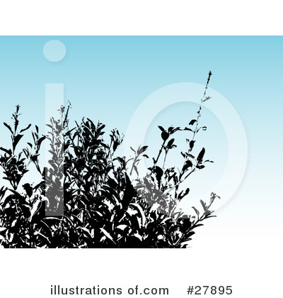 Royalty-Free (RF) Foliage Clipart Illustration by KJ Pargeter - Stock Sample #27895