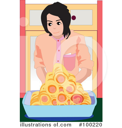 Royalty-Free (RF) Food Clipart Illustration by mayawizard101 - Stock Sample #100220
