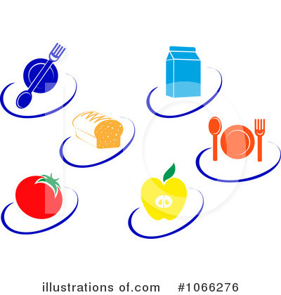 Plate Clipart #1066276 by Vector Tradition SM