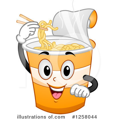 Noodles Clipart #1258044 by BNP Design Studio