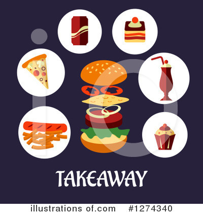 Royalty-Free (RF) Food Clipart Illustration by Vector Tradition SM - Stock Sample #1274340