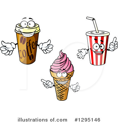 Royalty-Free (RF) Food Clipart Illustration by Vector Tradition SM - Stock Sample #1295146