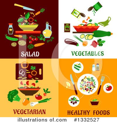 Royalty-Free (RF) Food Clipart Illustration by Vector Tradition SM - Stock Sample #1332527
