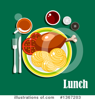 Royalty-Free (RF) Food Clipart Illustration by Vector Tradition SM - Stock Sample #1367203
