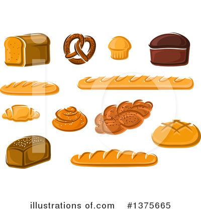 Muffin Clipart #1375665 by Vector Tradition SM