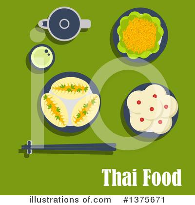 Royalty-Free (RF) Food Clipart Illustration by Vector Tradition SM - Stock Sample #1375671