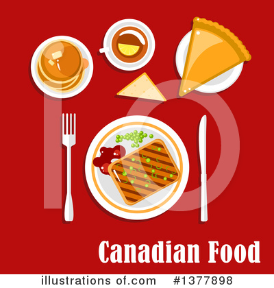 Royalty-Free (RF) Food Clipart Illustration by Vector Tradition SM - Stock Sample #1377898