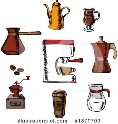 Royalty-Free (RF) Food Clipart Illustration by Vector Tradition SM - Stock Sample #1379709