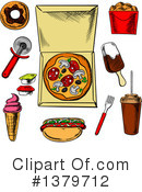 Food Clipart #1379712 by Vector Tradition SM