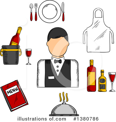 Royalty-Free (RF) Food Clipart Illustration by Vector Tradition SM - Stock Sample #1380786